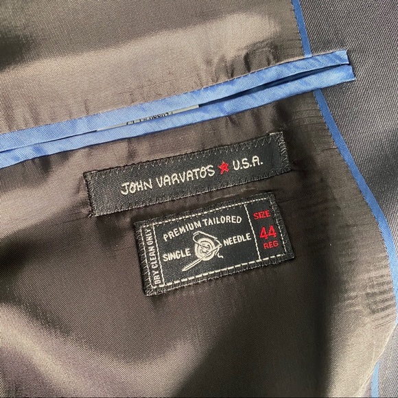 Loft Wool Solid Two Button Notch Lapel Jacket - Picture 8 of 10